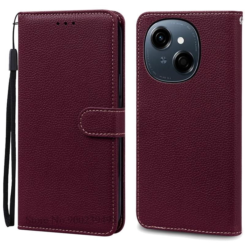 Для Tecno Spark go 1 Чехол-книжка из кожи Чехол-книжка из мягкого силикона для Tecno Spark go 1 Чехол-книжка с магнитным покрытием Fundas