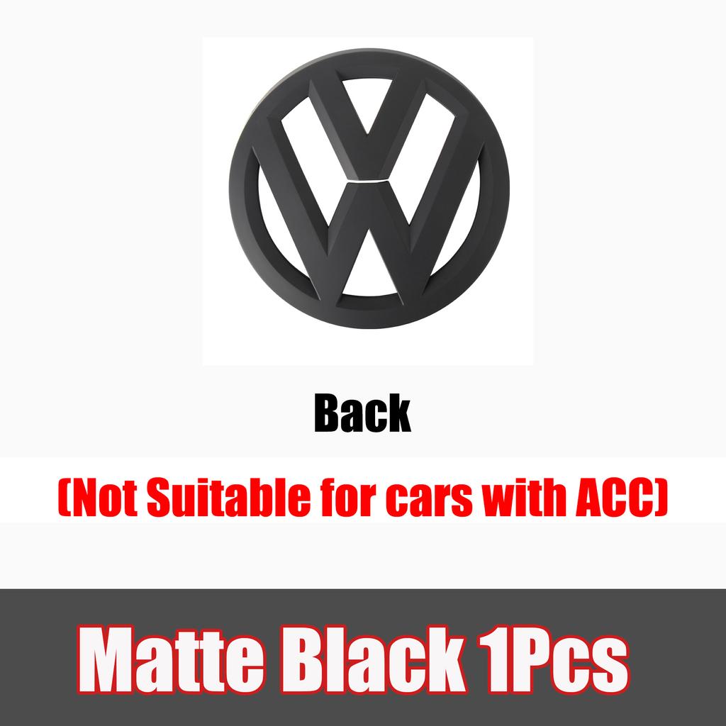 W129For Volkswagen VW Golf 4 MK4 Golf 5 MK5 Car Front Radiator Grille Logo Decoration Cover Rear Trunk Lid Badge Sticker Accessories