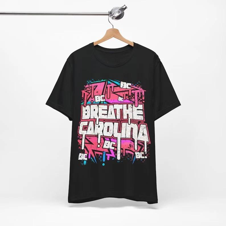 Breathe Carolina Tee Black Color Full Size S-5XL Shirt BL1702 Unisex T-Shirt