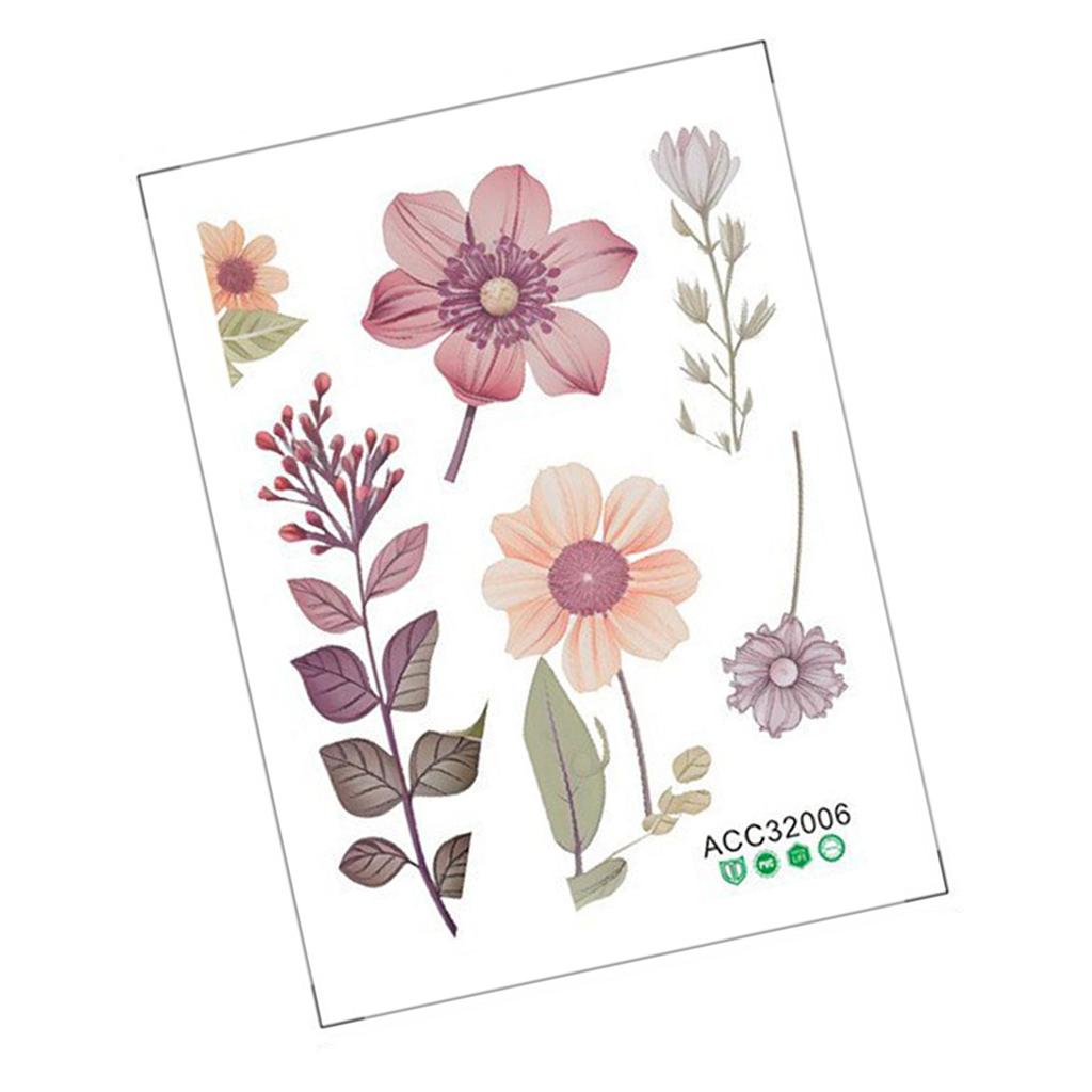 Элегантный цветок выключатель света наклейка водонепроницаемая наклейка для гостиной спальни ванной комнаты красивые цветы украшение дома