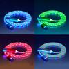 Luminous LED Type C USB Cable For Samsung Xiaomi OPPO  IPhone Fast Charger Data Cord Flowing Light LED Cable