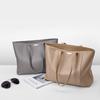 Premium Sense Large Capacity Large Bag Ladies Fashion Commuter Tote Bag with Genuine Leather Shoulder Bag for Women