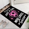 Custom Name Soccer Printed Carpet, for Office Chair Living Room Bedroom Kitchen Room Decor Gifts.