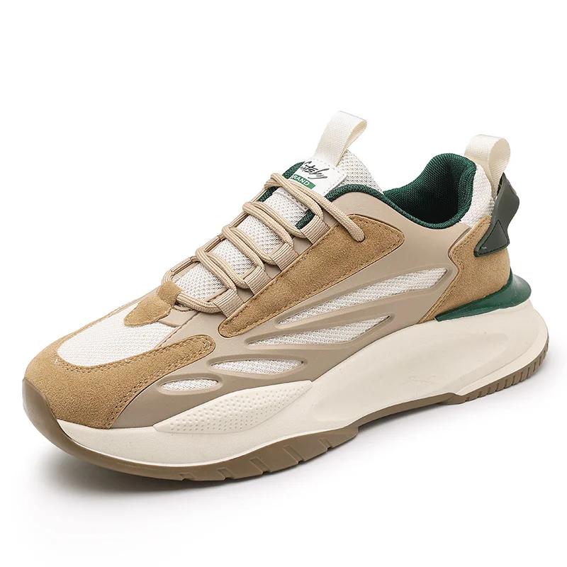 Original Men's Sneakers Size 45 Thick Sole Sports Shoes Trainer Race Breathable Fashion Running Sneakers Male Casual Mens Shoes