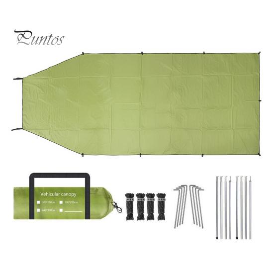 Автомобильный тент, водонепроницаемый тент из ткани Оксфорд, 5-8 человек, открытый кемпинговый брезент, внедорожник, навес для задней двери грузовика, крыша автомобиля, солнцезащитный козырек, хэтчбек, автомобильная палатка