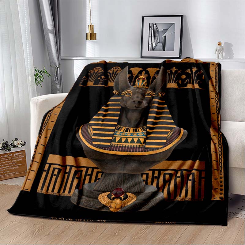 Древний Египет, египетский Бог, одеяло, одеяло для дивана, украшение для спальни, гостиной, одеяло для кровати, одеяло для пикника