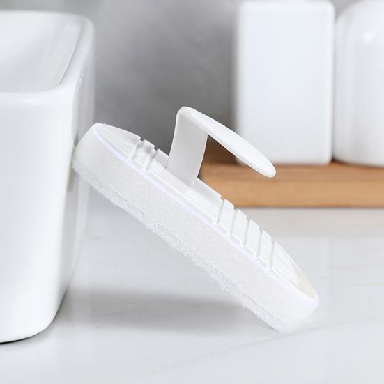 Губка-скребок Эргономичная Нескользящая Ручка Удаление Стойкой Грязи Инструмент для Чистки Эффективная Чистка