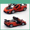 Модель автомобиля из сплава 1:32 Суперкар McLaren Senna со светом, звуком, открывающимися дверями для коллекционеров
