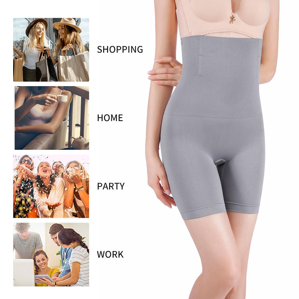 Women High Waist Trainer Safety Shorts Pants Tummy Control Panties Body Shaper Butt Lifter Boyshorts Shapewear Panty Slimming Underwear