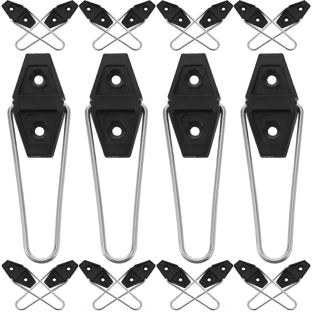 Frame Support Bracket Picture Frames Holders Office Use Simple Structure Plastic Prevent Falling 30Pcs