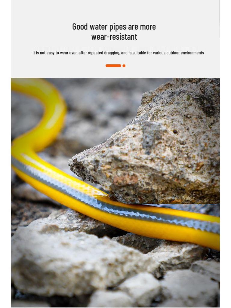 High-Pressure Water Gun with Rubber-Coated Handle for Car Washing & Garden Watering