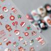 Xmas Nail Charms  Christmas Nail Stickers Nail Accessories Christmas Nail Decorations  Lady