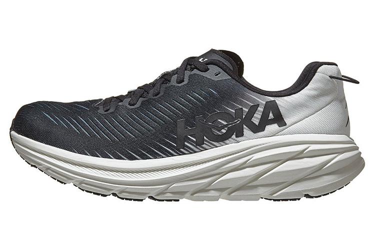 HOKA One One Rincon 3 Wide 'Черно-белый' Женский 1121371-BWHT