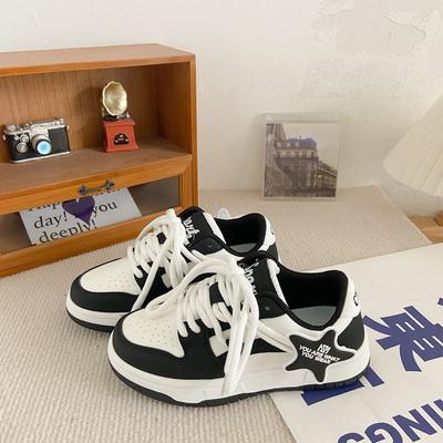 K802 Xinggang Fengping базовая обувь женская 2025 новая нишевая дизайнерская универсальная студенческая взрывная белая обувь