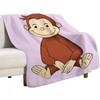 monkey curious george Throw Blanket Versatile Cozy Throw Blanket for All Occasions