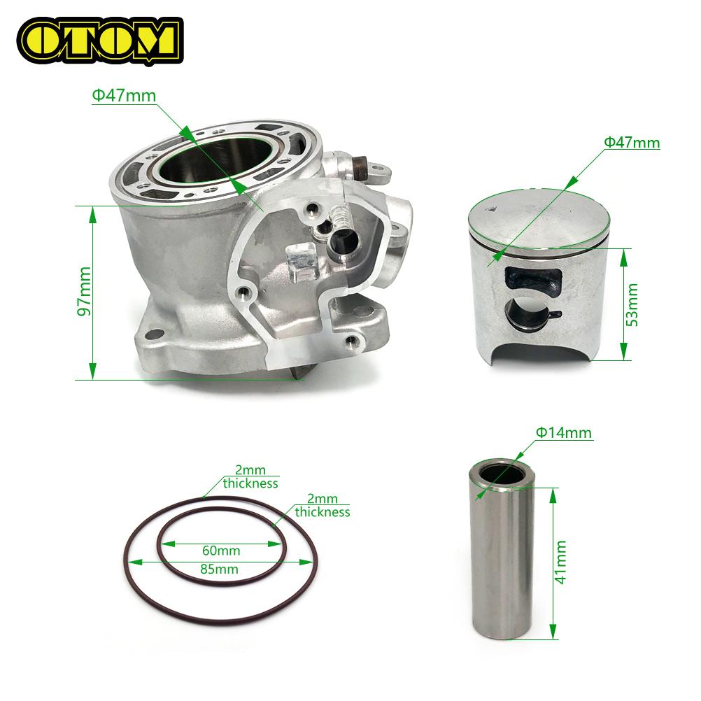 For KTM HUSQVARNA Motorcycle 85cc Cylinder Kit Piston Pin Ring Gasket Seal Bearing SX85 2013-2017 TC85 2014-2017 Koshine XN85