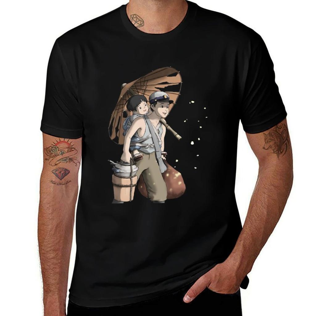 Grave Of The Fireflies Tshirt Unisex T Shirt Luxury Anime Tshirt Tshirt