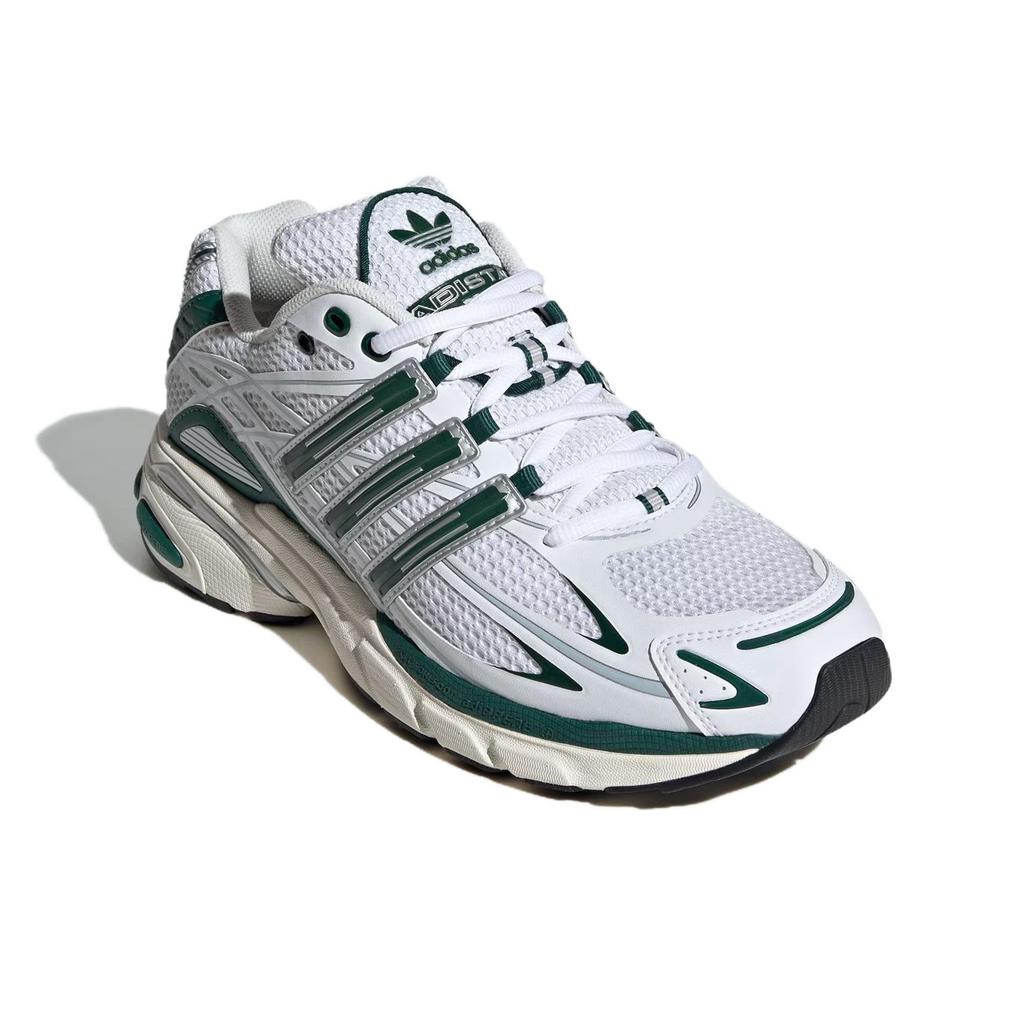 Adidas Originals Adistar Cushion Soft Comfortable Non-Slip Durable Low-Top Running Shoes Unisex Sneakers White Green IH3385