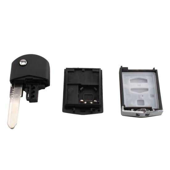 Замена автомобиля складной 2-кнопочный чехол для ключа дистанционного управления для Mazda