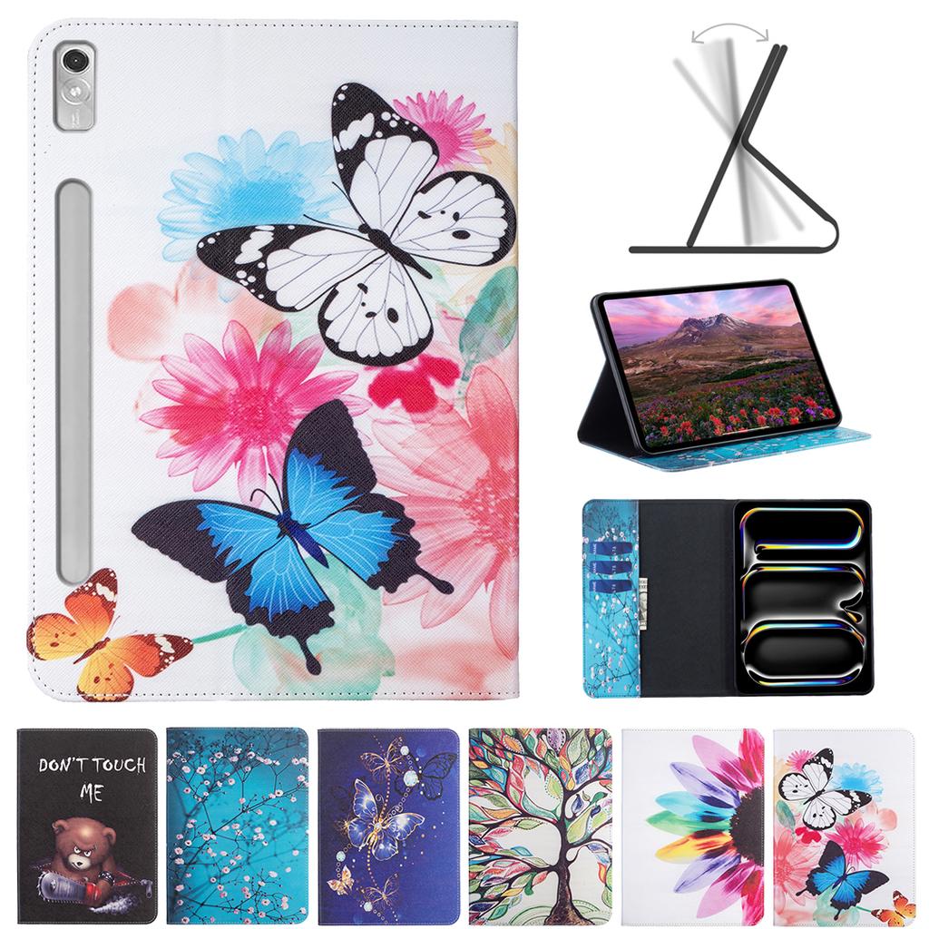 Чехол с рисунком для Lenovo Tab M10 X605L X605F/M10 Plus X606F X606X/Lenovo Tab M10 Plus/Lenovo Tab P11 Pro из искусственной кожи, противоударный чехол для планшета