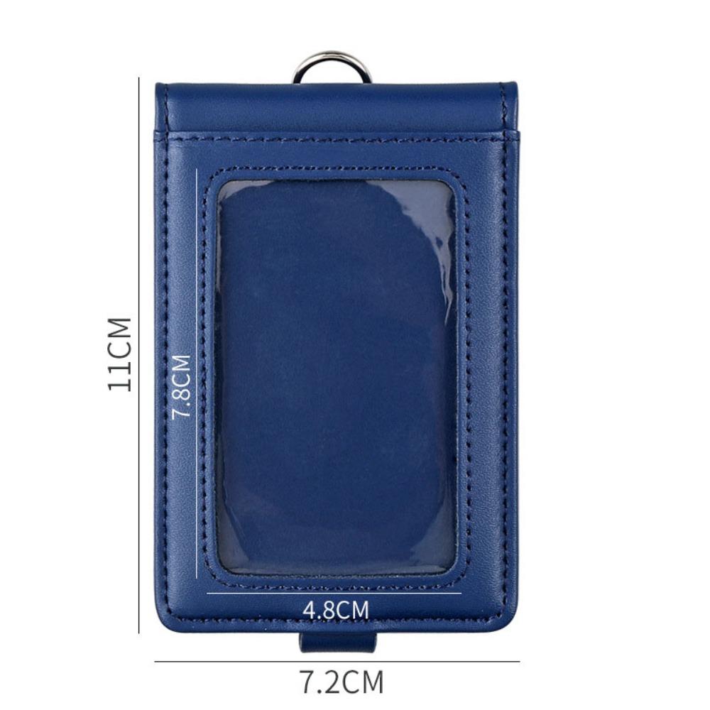 Бейдж-холдер с пряжкой, 5 слотов, откидной, нагрудный карман для карточек, пропуск сотрудника, чехол для рабочей карты, студенческий