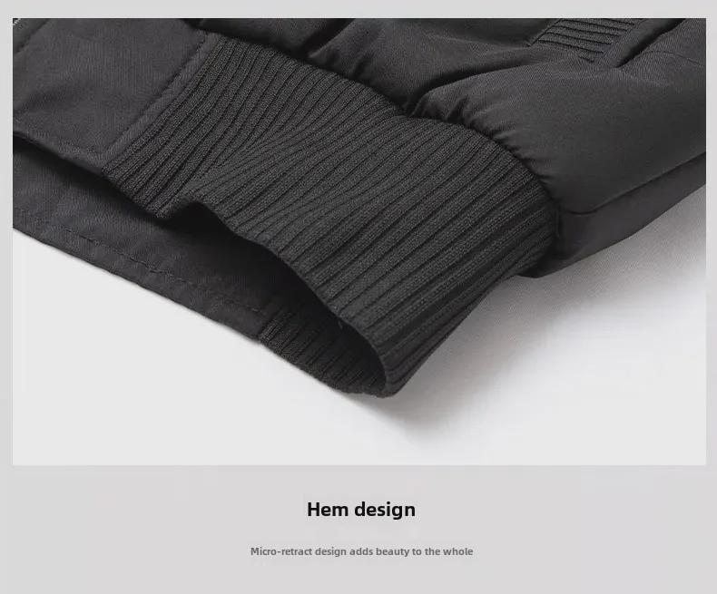 Men's Waterproof Thickened Velvet Stand-Up Collar Windproof Vest, Loose Fit for Dad, Large Size Warm Waistcoat