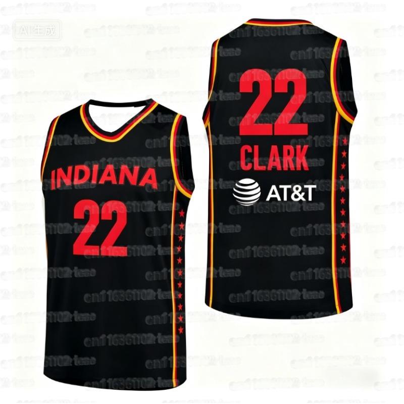 Летний спортивный майка-борцовка Indiana Fever №22, дышащая, быстросохнущая, с 3D-печатью, без рукавов, для всей семьи, для улицы