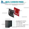 Carbon Fiber Interior Sticker for BMW i3 2013-2022 Dashboard AC Panel Side Button Panel Trim