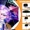 Зонт с принтом KPop Охотники на демонов Автоматическое открытие/закрытие - Портативный складной дизайн - Для ежедневного использования в путешествиях/на улице - Подарок на день рождения