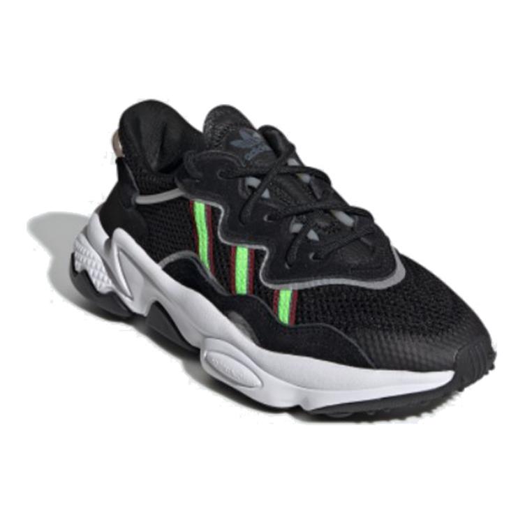 adidas Ozweego Черный с Зеленым Solar Youth EE7772