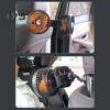 5V/12V/24V Double Headed Car Fan 3 Speed Adjustable 360 Degree Rotatable Low Noise Auto USB Air Cooling Fan Summer Use