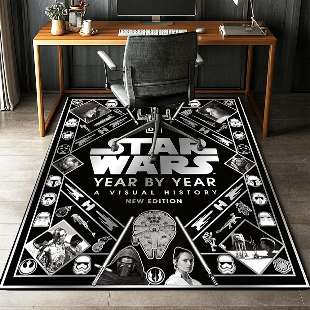 Star Wars Printed Carpet Rug for Office Chair Living Room Bedroom Kitchen Room Decor Gifts