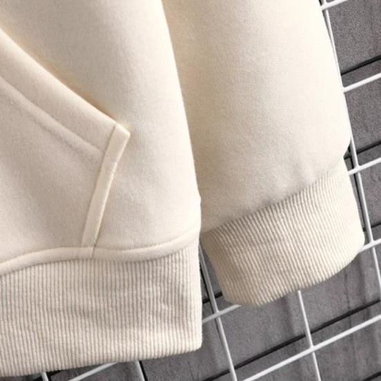 Зимняя мужская толстовка с капюшоном, затягивающимся шнурком, с принтом букв, цветная хип-хоп-стиль, свободный размер, утолщенная, теплая, удерживающая верхняя одежда