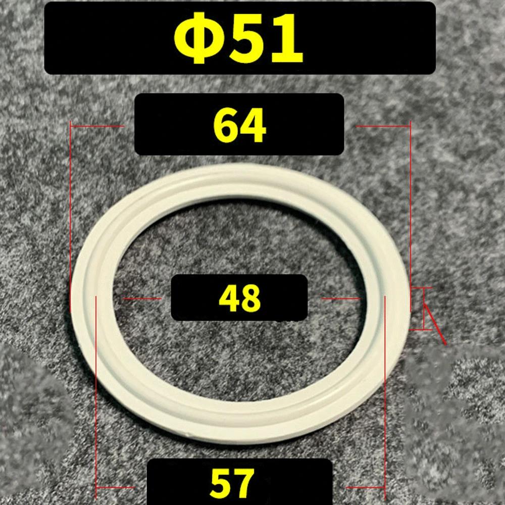 Белая EPDM 38 51 63 76 89 102-219 мм 1,5" -8" Уплотнительная прокладка Tri Clamp Кислото- и щелочестойкая