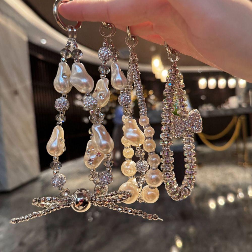 Цепочка для телефона против потери Модный бисерный кулон Шнурок Новый ремешок на запястье для телефона