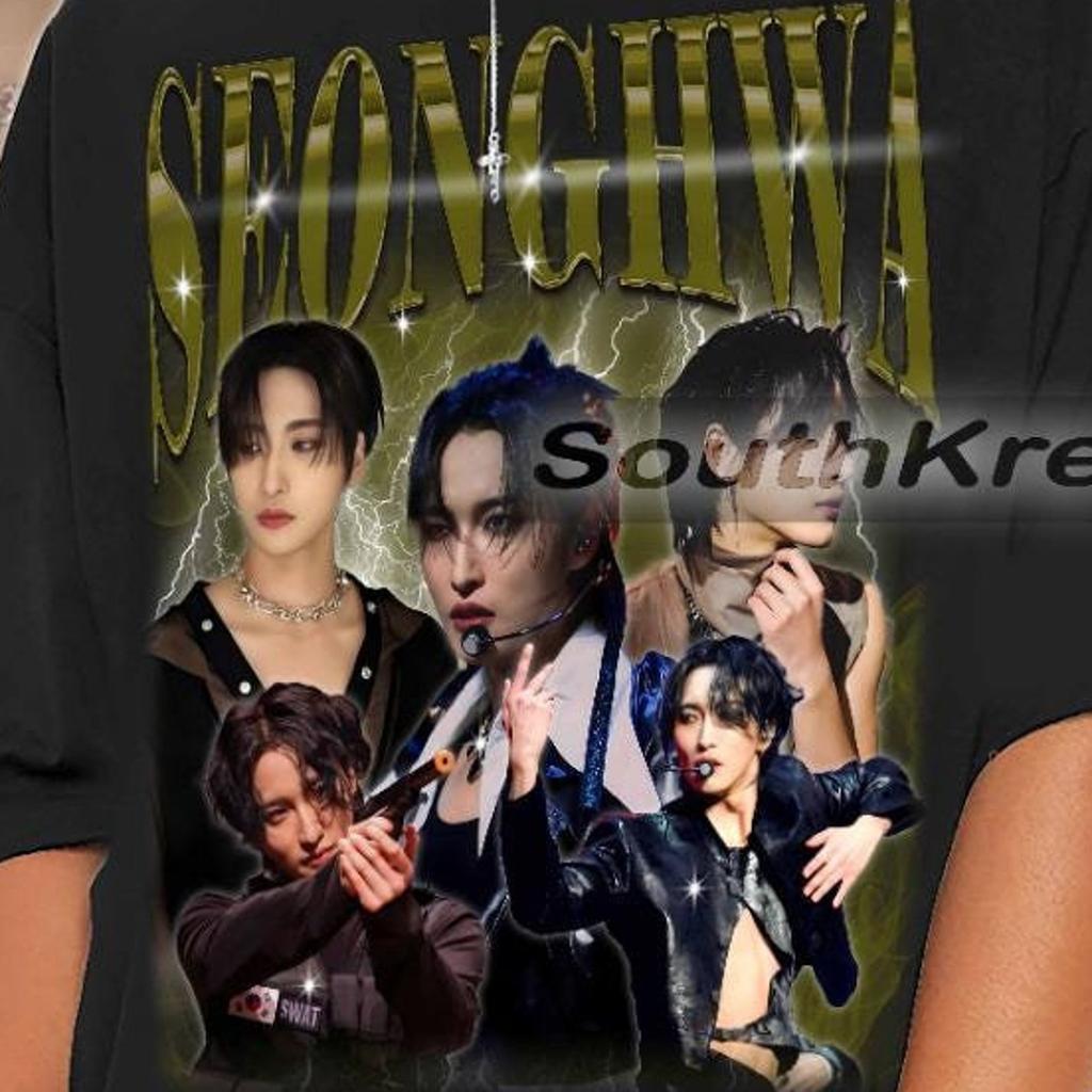Limited Seonghwa Kpop Vintage T-Shirt, Seonghwa Fan tees, Seonghwa Retro 90s Shirt, Seonghwa Bootleg Tees, Kpop Shirt, Kpop Merch, Kpop Gift
