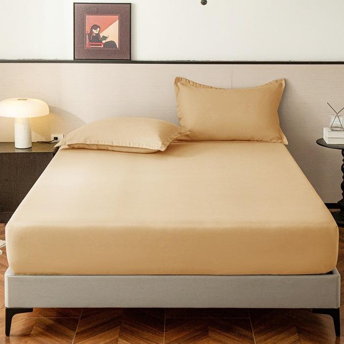 99/120/135/150/180/200cm Fitted Sheet Non-slip Single Double King Queen Size Mattress Cover Dustproof Bed Protector Bed Linens