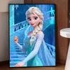 Disney 5d алмазная живопись Эльза Холодное сердце алмазная живопись сделай сам ручная работа наклейка подарок, картина для украшения дома