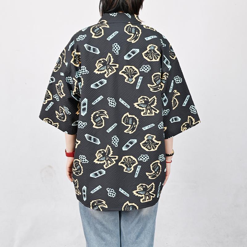 Vans Off The Wall Простое Удобное Поло Мужские Рубашки Черный VN000NNEEDF