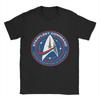 S-Stars T-Treks Discovery Starfleet Men's T Shirts Novelty Tees Short Sleeve O Neck T-Shirt 100% Cotton New Arrival Clothing