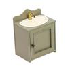 Dollhouse Bathroom Cabinet Miniature Furniture Model Classic Simulation 14.5x8x11cm Ornament Scene Decor Pretend Toy for 1/12