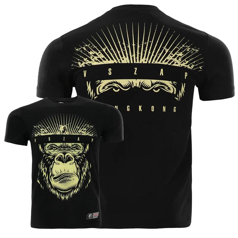 Муай Тай Бразильское джиу-джитсу 3D Печать Спортивная Быстросохнущая Дышащая Мужская Футболка Для улицы Тренировок на свежем воздухе Родитель-ребенок Короткий рукав