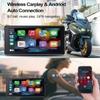 HD 5,5-дюймовый мотоцикл Carplay Автомобильная машина Мотоциклетный рекордер