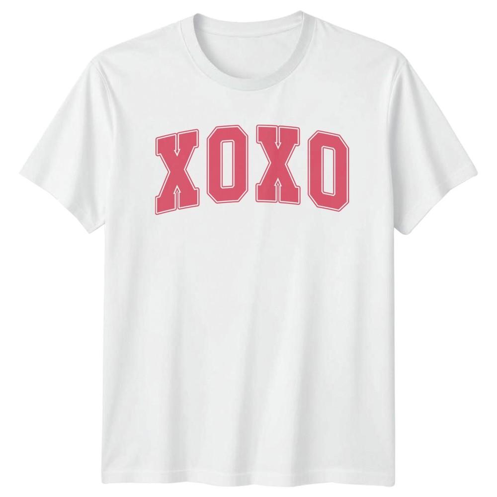 Xoxo Valentines Day Holidays Occasions Unisexs Unisexs Graphic Tee Shirt Love