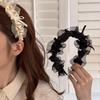 Headband Hair Accessories Band for Women Girl Korean Bow Vintage Designer  New In Popular Kpop Sweets Hoop Leading Fashion