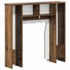 Fireplace Surround Reclaimed Wood 93 x 20 x 89 cm Engineered Wood