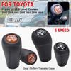 Автоаксессуары 2 шт. Подходит для Toyota Land Cruiser Prado LC120 2003-2009 Автоматическая коробка передач Ручка переключения передач Рукоятка Головка Шарик
