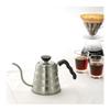 HARIO V60 Drip Kettle Stainless Steel Body and Phenolic Resin Knob and Buono, Gas/Non-IH Compatible, 500ml, Lid, Handle, Silver, VKB-70HSV