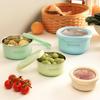 Tayohya Красочный круглый набор для хранения продуктов из нержавеющей стали (4 шт)