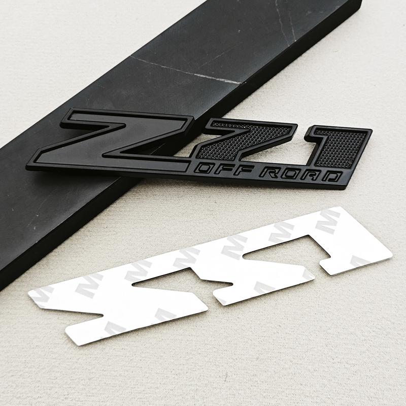 3D Metal Logo Z71 Emblem Car Front Grille Badge Trunk Sticker For Chevrolet Tahoe Colorado Cheyenne Chevy Silverado Accessories